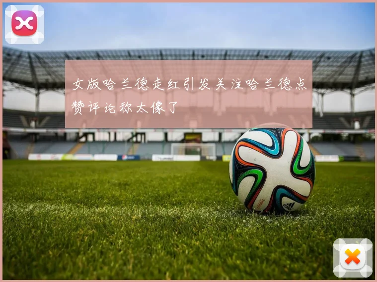 女版哈兰德走红引发关注哈兰德点赞评论称太像了